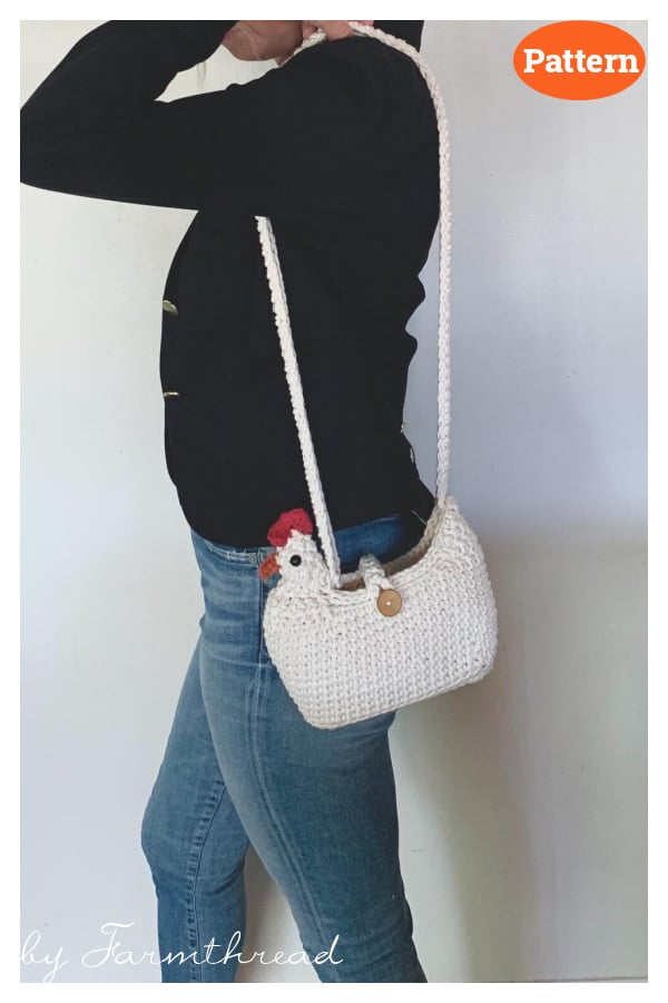 Chicken Purse Crochet Pattern