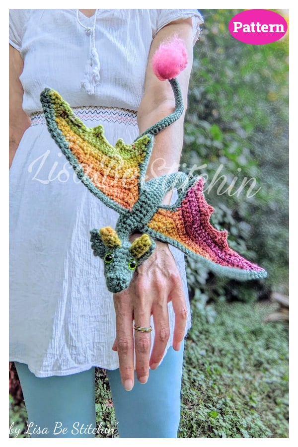 Wearable Wrap Dragon Crochet Pattern