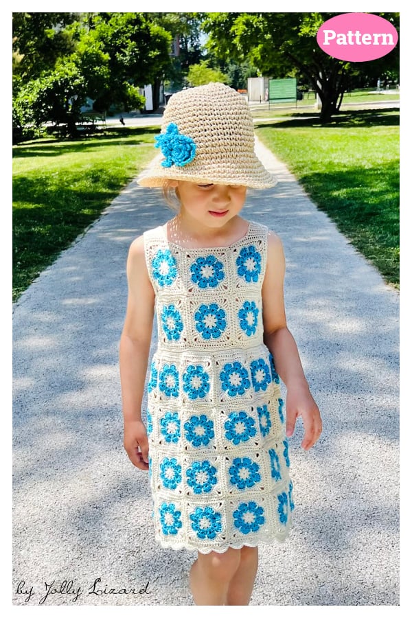 Bluebell Summer Dress Crochet Pattern