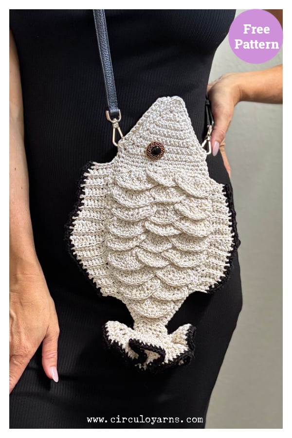 Little Fish Luxe Crossbody Free Crochet Pattern