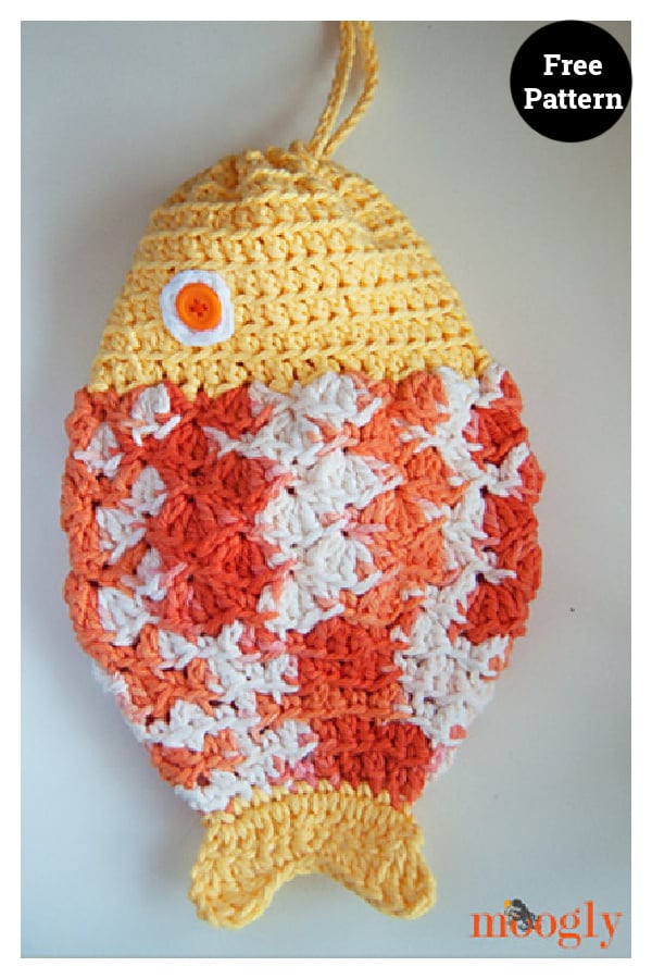 Mystery Fish Pouch Free Crochet Pattern