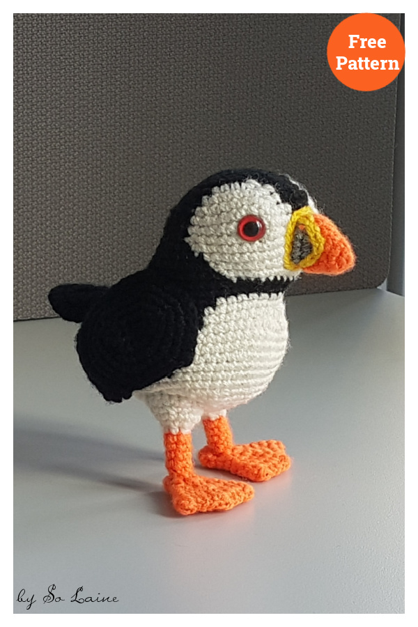 Puffin Free Crochet Pattern