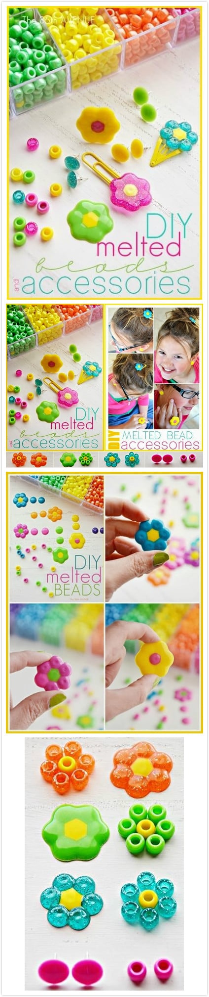 How to DIY Melted Beads Accessories