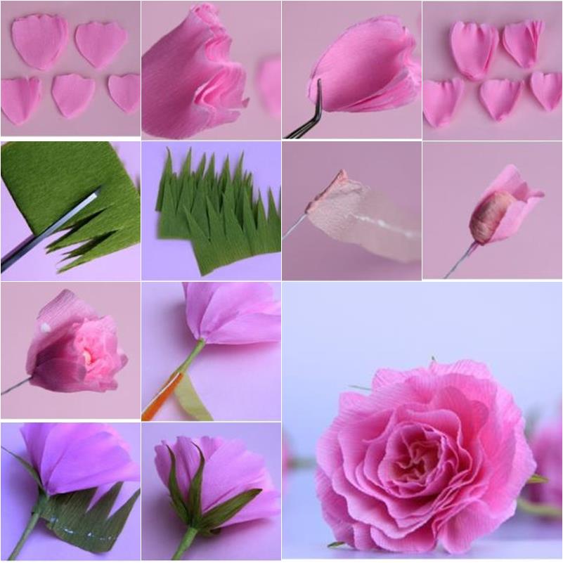 How to make Paper Rose