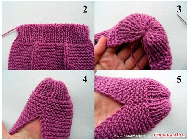 How to Knit a Useful and Pretty Slipper