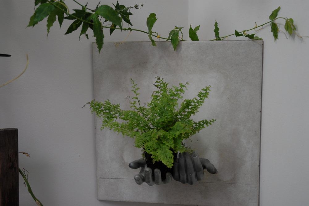 DIY Hand Planters