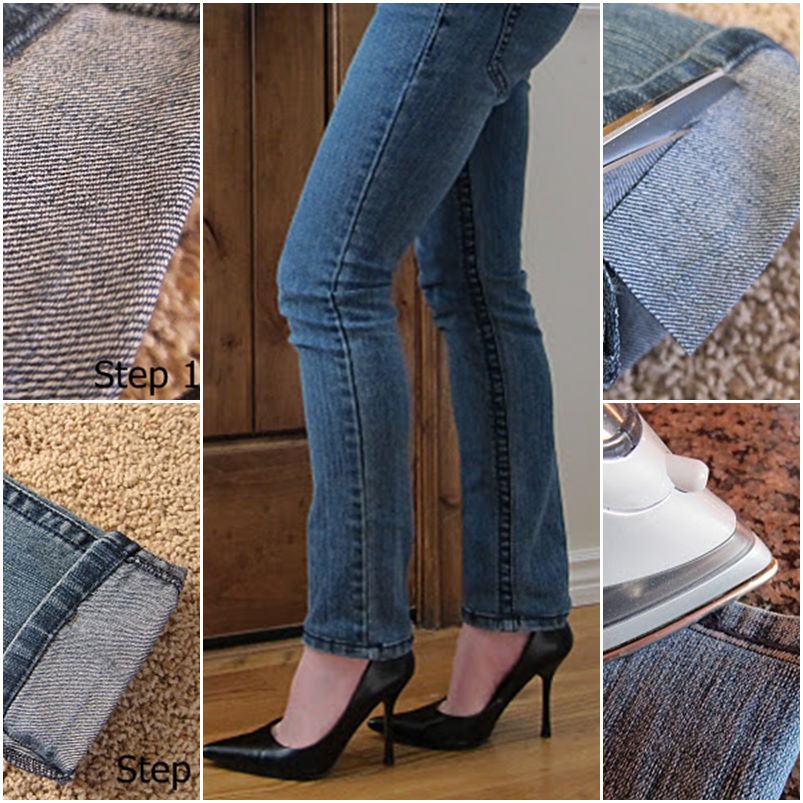 how to hem jeans