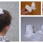 How to Make a Beautiful Ribbon Butterfly Hairpin