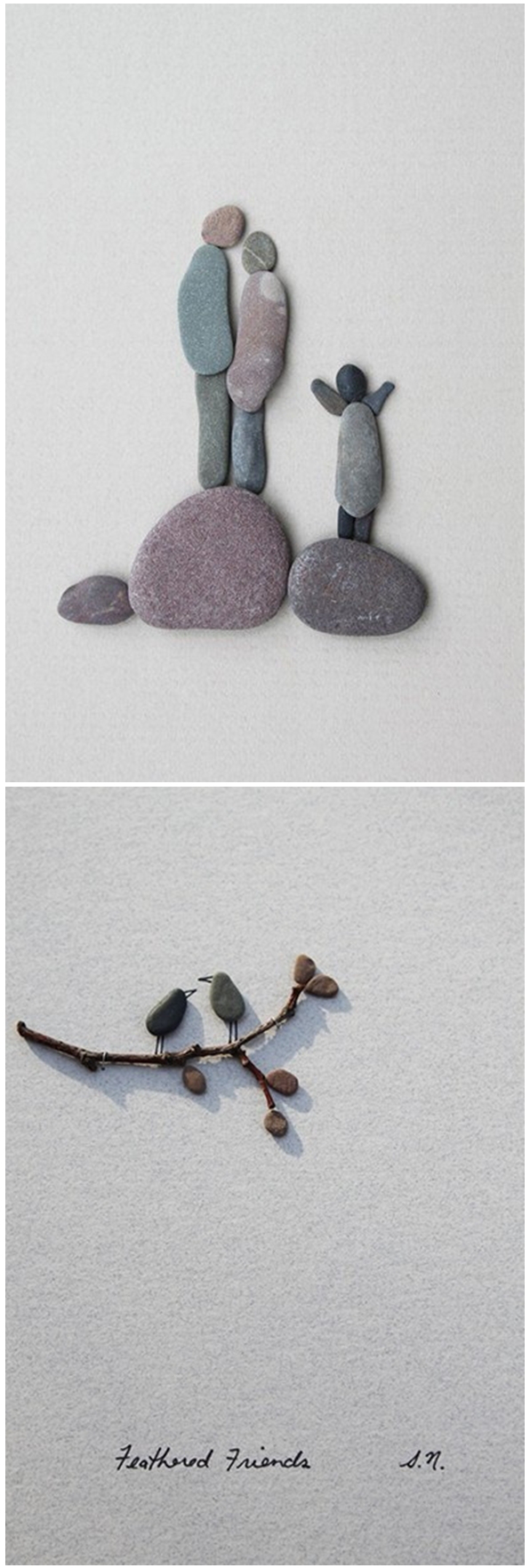 Stone art - Simple and Beautiful