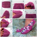 how to knit slipper