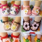Crochet Baby Sandal Shoes Free Pattern