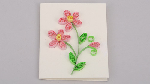 DIY Beautiful Quilling Card