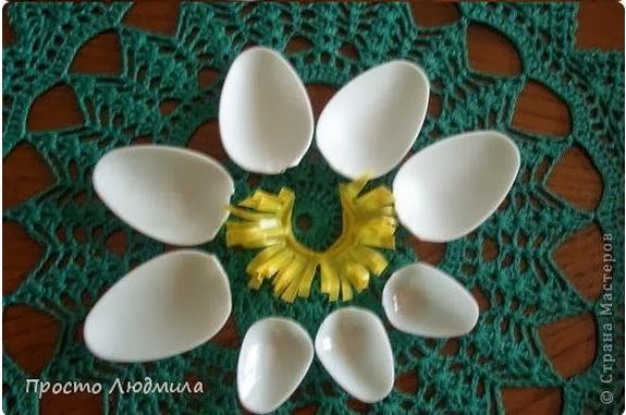 How to DIY Waterlily Flower from Plastic Spoon