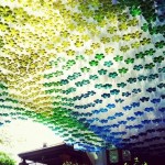 Colorful-parking-canopy-recycled-plastic-bottles-2