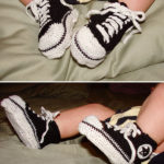 Crochet Baby Converse Free Pattern