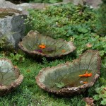 DIY-Sand-Cast-Leaf-Birdbath-10