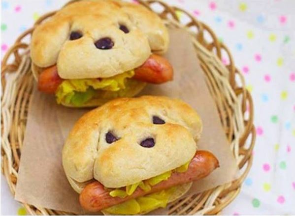 How to Make Dog-Shaped Hot Dog Sandwich