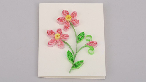 Beautiful Quilling Card