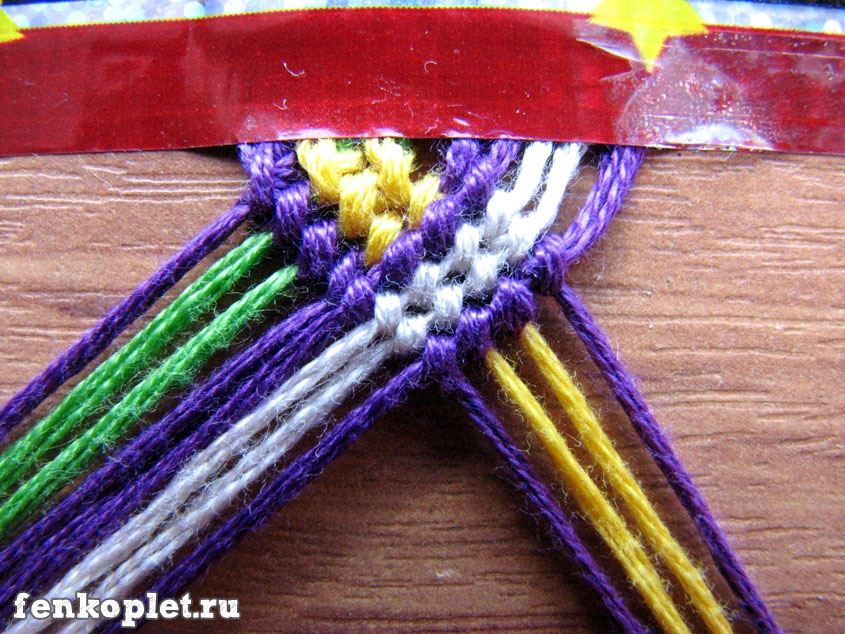 How to DIY Friendship Bracelet leaves Pattern with Video 