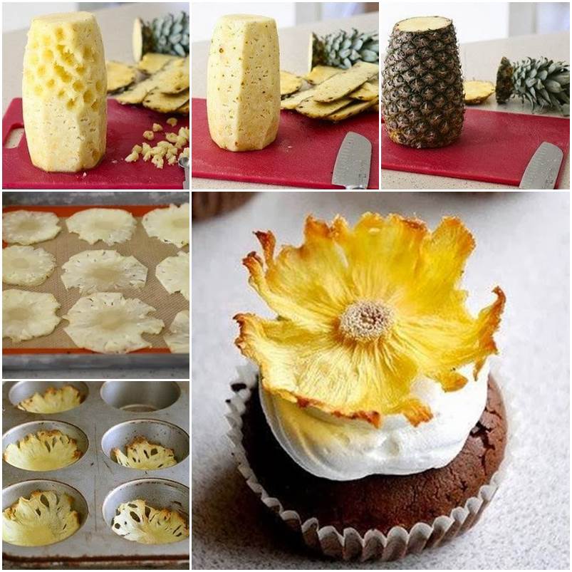 DIY Pineapple Flower