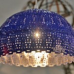 Colorful New Lamps Made From Repurposed Colanders 2