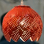 Colorful New Lamps Made From Repurposed Colanders 3