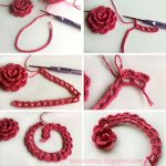 How to Crochet Pretty 3D Lace Rose