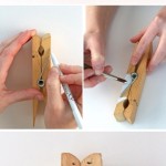 Kissing-couple-cloth-pin-wedding-cake-topper