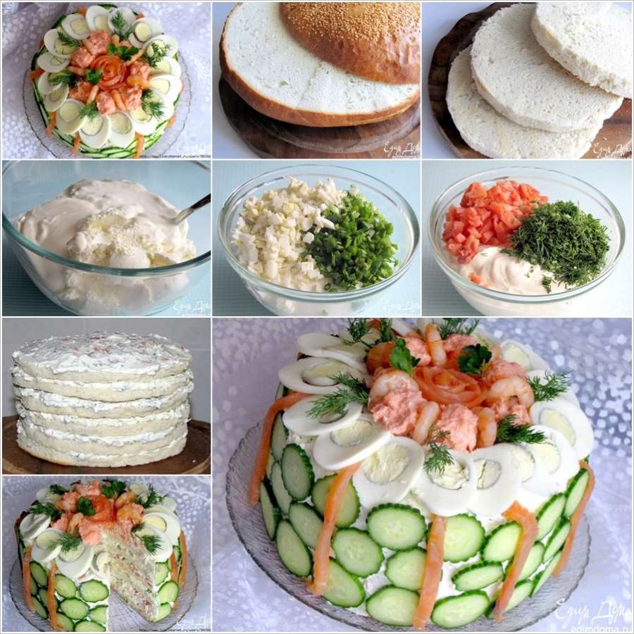 DIY Make a Sandwich Cake