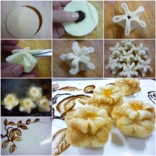 DIY Amazing Puff Pastry Flower