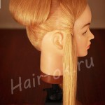 diy-elegant-braid-high-bun-updo-hairstyle-15
