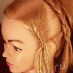 diy-elegant-braid-high-bun-updo-hairstyle-17