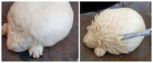 DIY Fantastic Hedgehog Bread