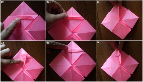 Cool Creativity — DIY Origami Flower Picture Frame