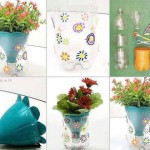 DIY Pretty Flower Pot from Plastic Bottles