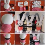 DIY Pretty Rabbit with Sock