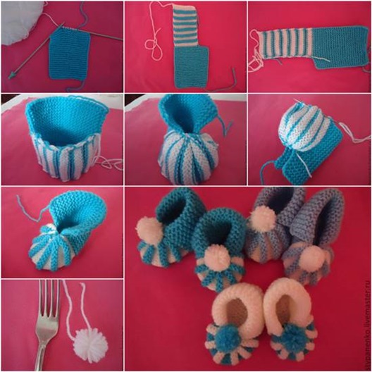 how-to-easy-knitted-cute-pom-pom-decorated-baby-booties-i