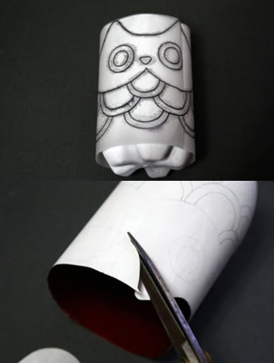 owl-with-plastic-bottle-4