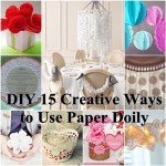 DIY 15 Creative Ways to Use Paper Doily