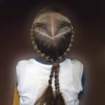 DIY Heart Shaped Braids Hairstyle-10