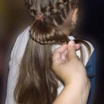 DIY Heart Shaped Braids Hairstyle-12