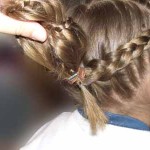 DIY Heart Shaped Braids Hairstyle-17