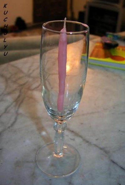 DIY Layered Grated Wax Candles -4