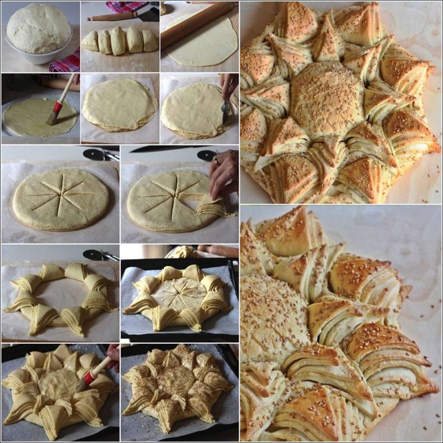 diy-blooming-sunflower-bread