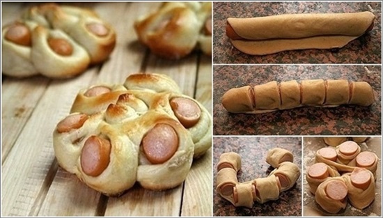 diy-flower-shaped-sausage-bread-rolls-3