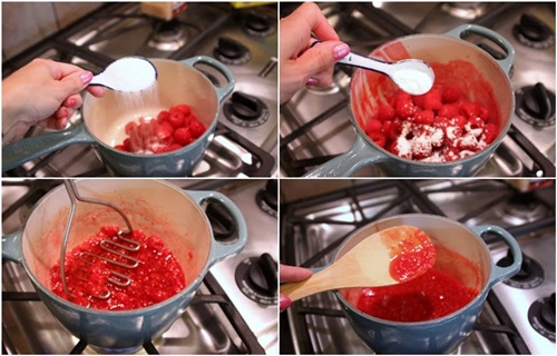 diy-raspberry-swirl-cheesecake-minis-sauce