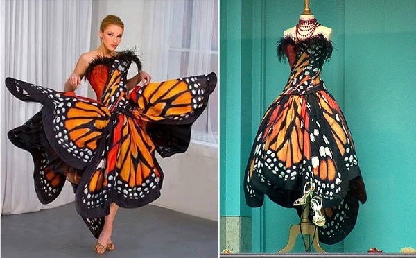 Amazing Monarch Butterfly Dress