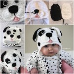 DIY Crochet Cute Dalmatian Dog Baby Hat