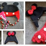 DIY Crochet Minnie Little Mouse Hat Pattern