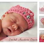 DIY Crochet Newborn Crown